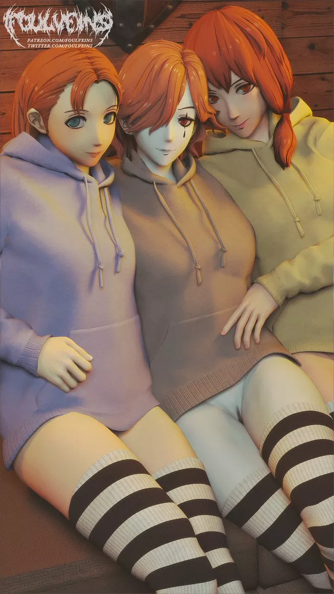 Annette, Kronya, and Leonie (foulveins)