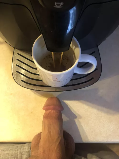 Cock and coffee to wake you up?? (M) [49]
