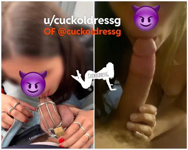 Cucky vs my bull bj edition :)