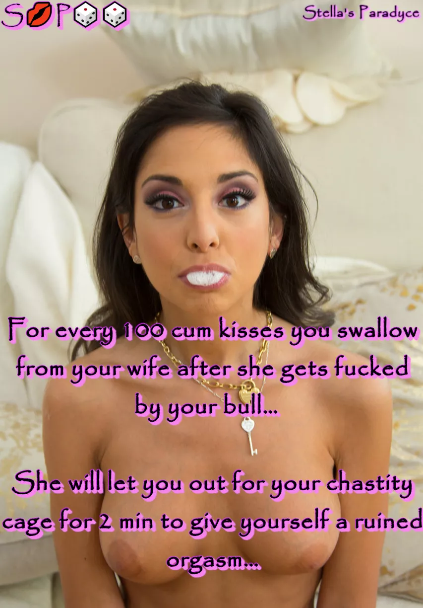 Cum give me a kiss...