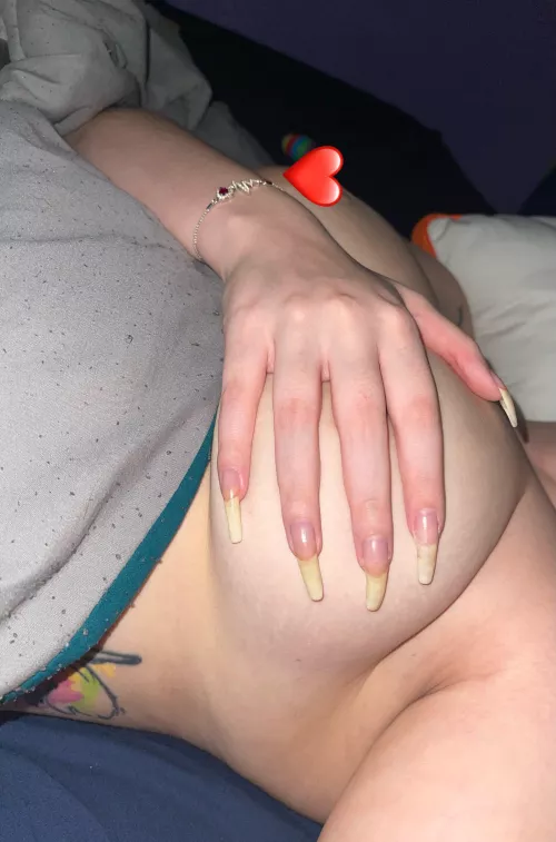 Do you like my boobs and nails?