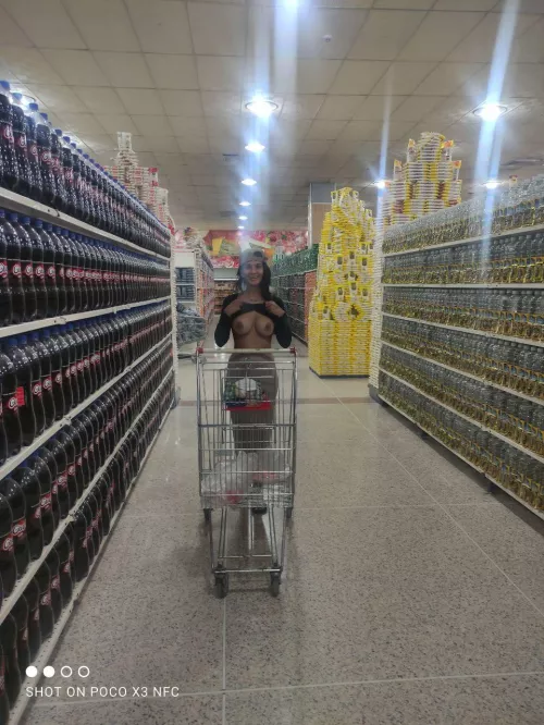 [F] taking my tits out in the supermarket is my favorite hobby