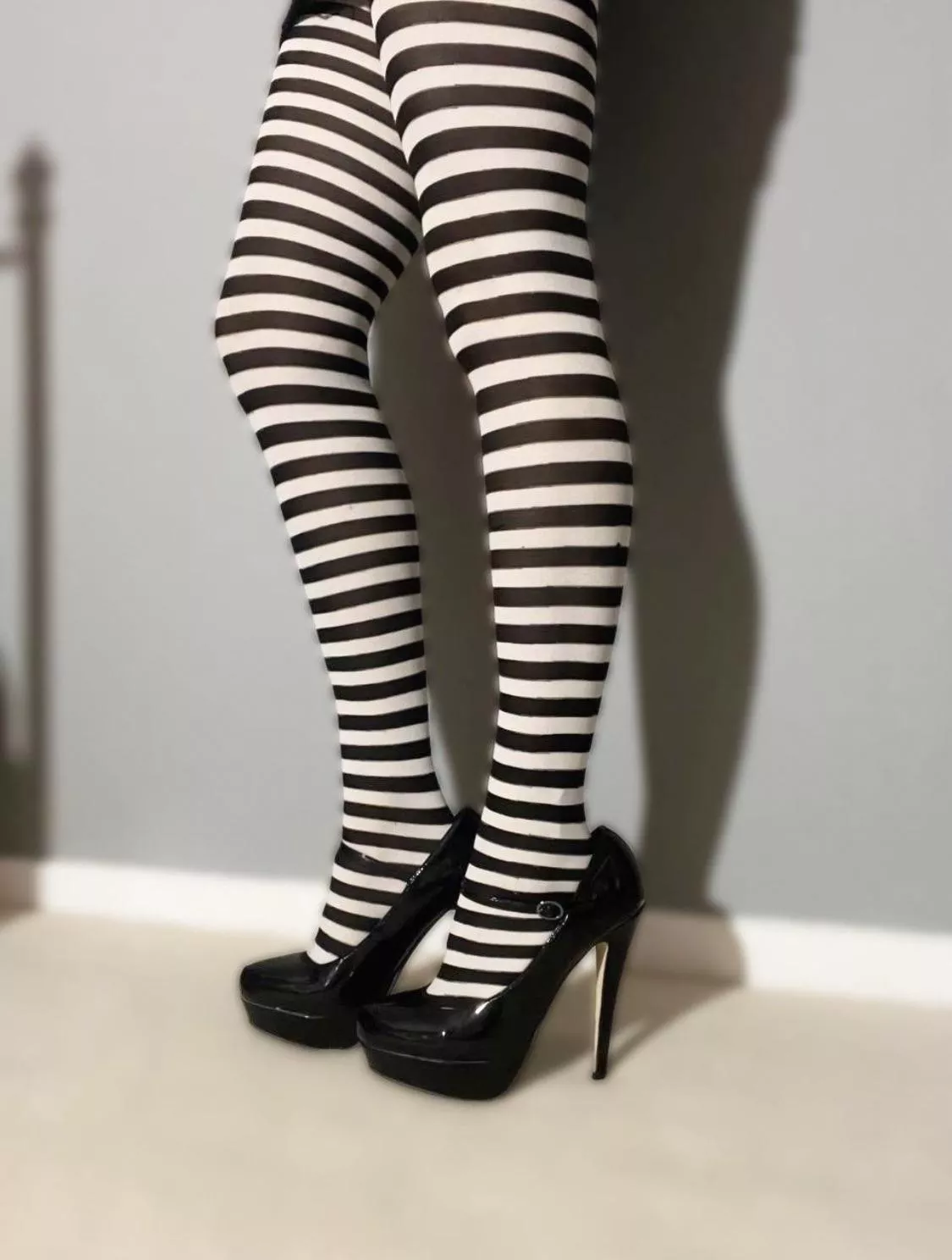 Feeling witchy in a Halloween throwback but stripes are for all year round