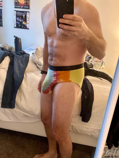 Firmly believe in wearing underwear that matches your mood