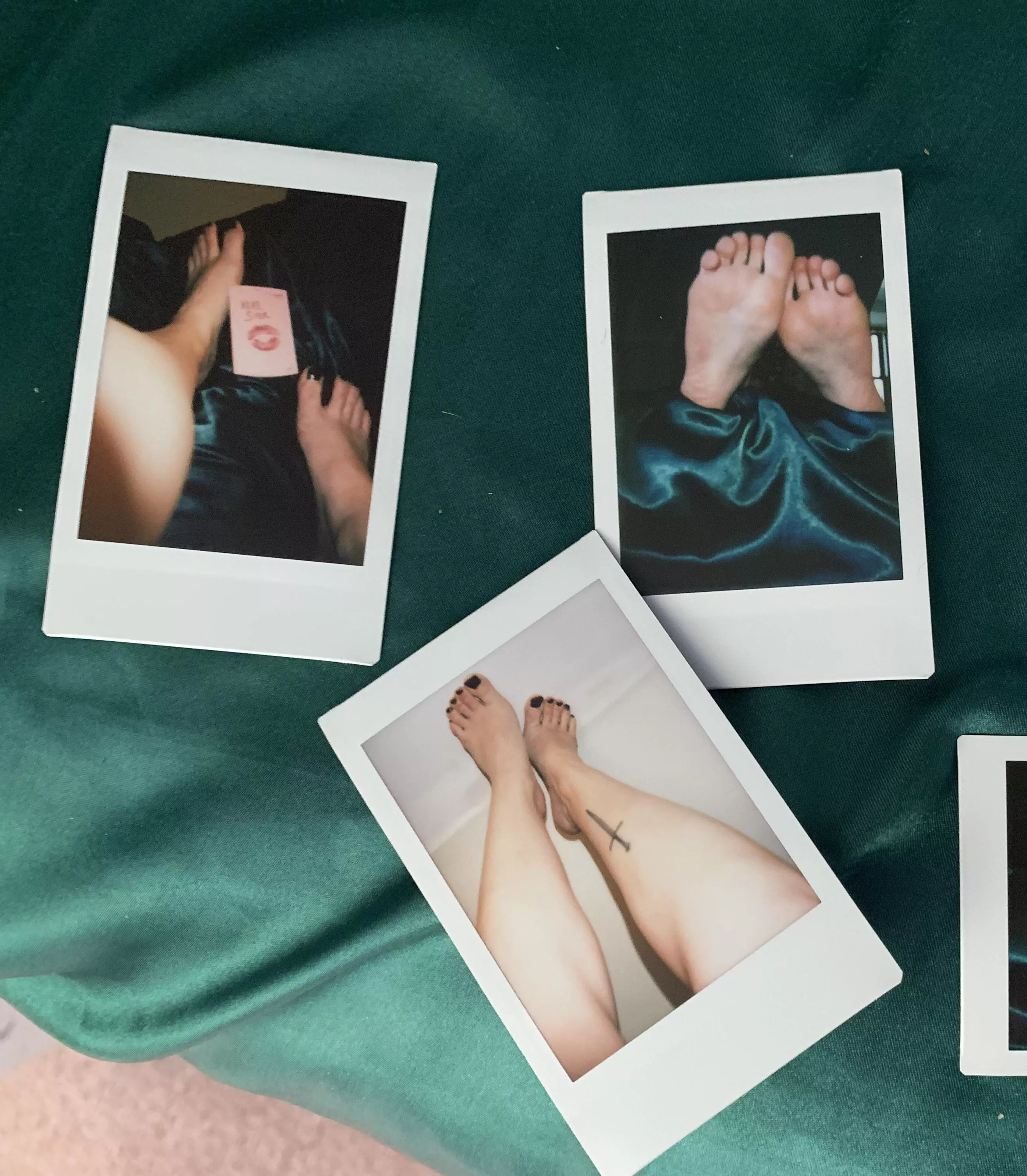 Footsie polaroids