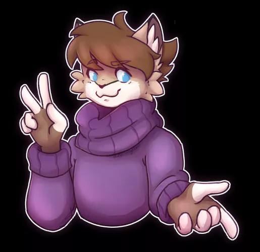 Friend Shaped Bloo (art by me!)