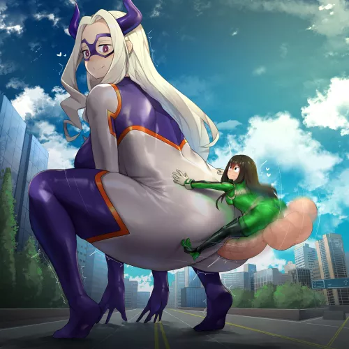 Froppy fucks giant Mt Lady (SineSian)
