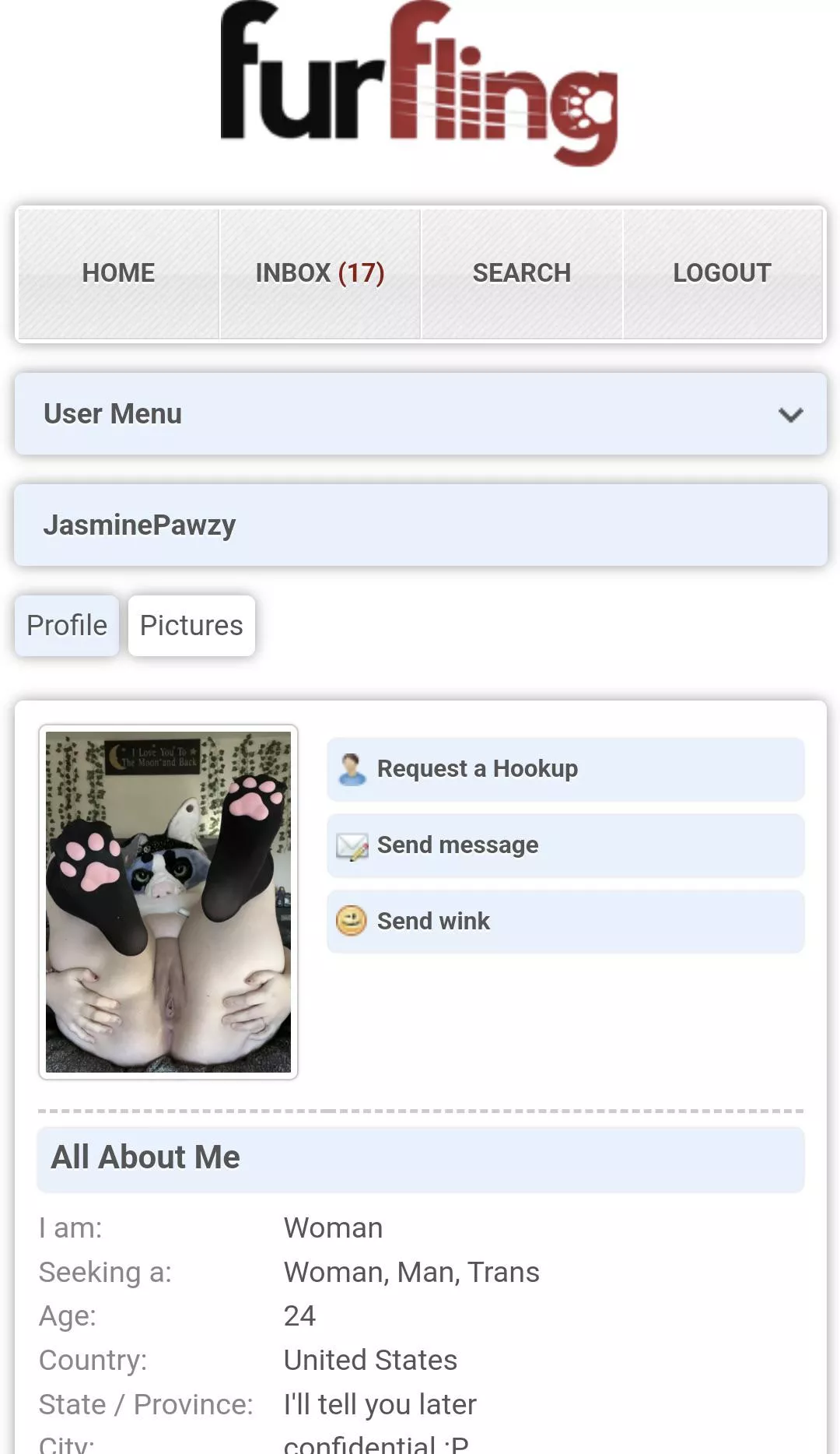 Gonna share this here as it was brought to my attention.. this is NOT ME! Someone is using my photos, please report if you interact with them!