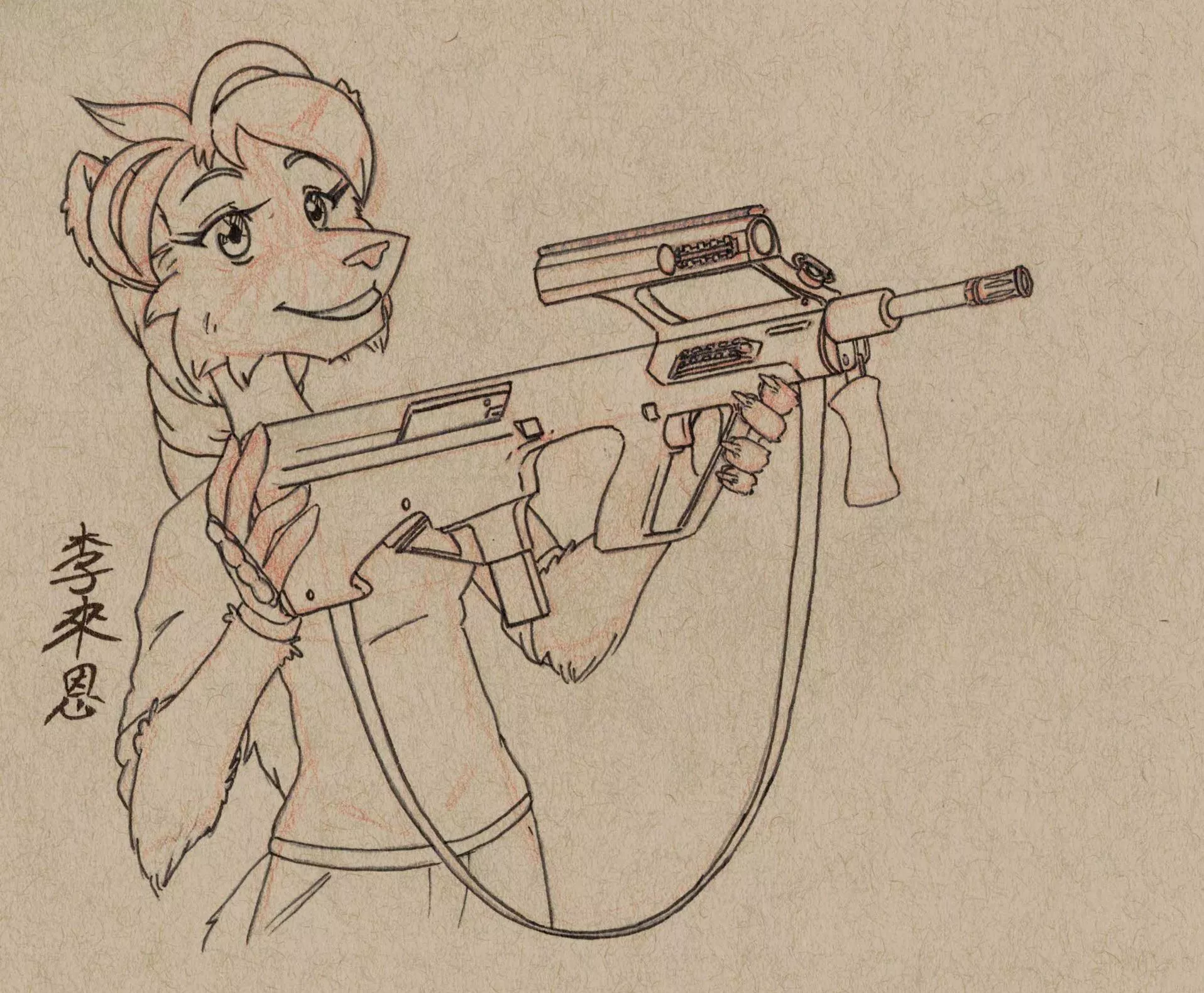 Gun Day Sunday 127! (Art By Me)