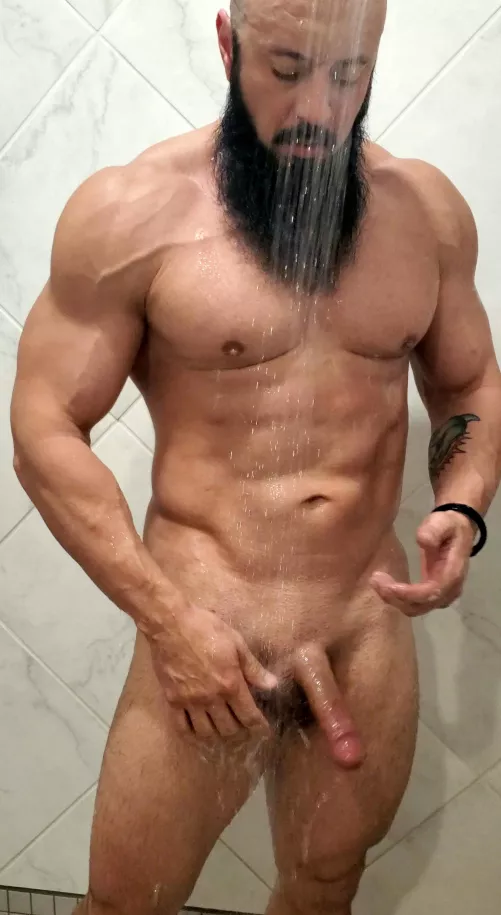 gym showering is always the best!