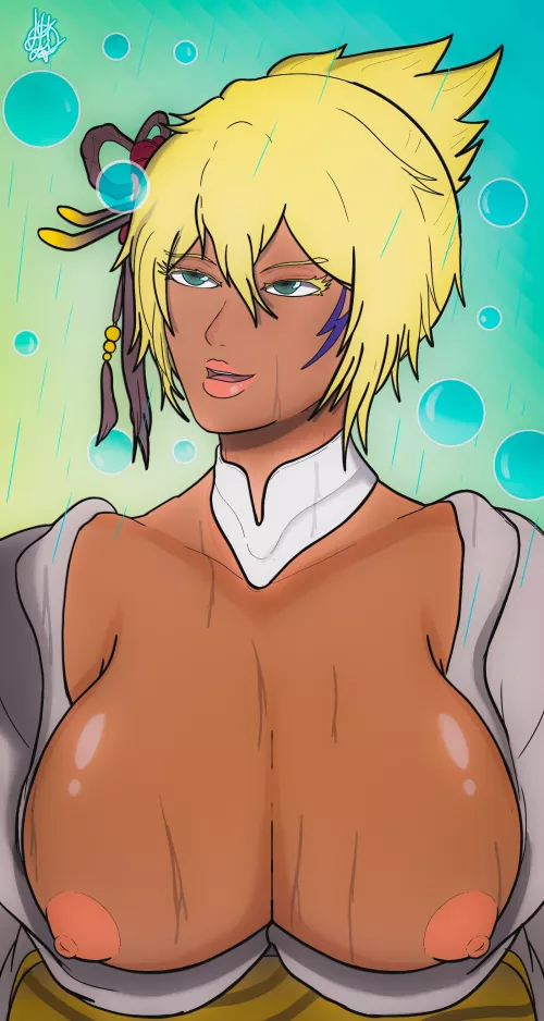 halibel in the rain by me Leelith