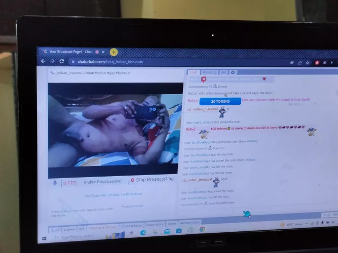 i am live at chatuburate