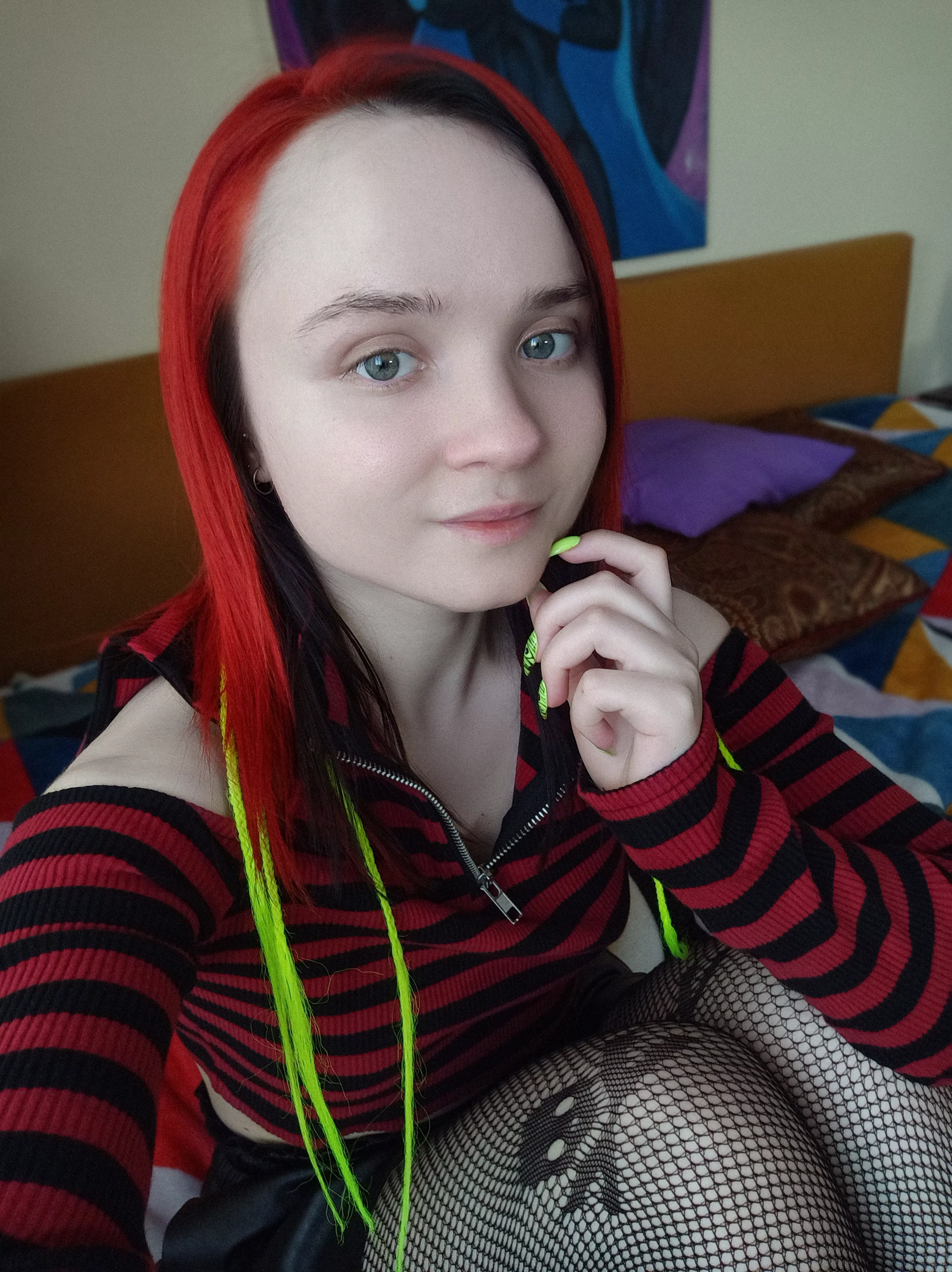 I hope, you like my hairstyle ☺️