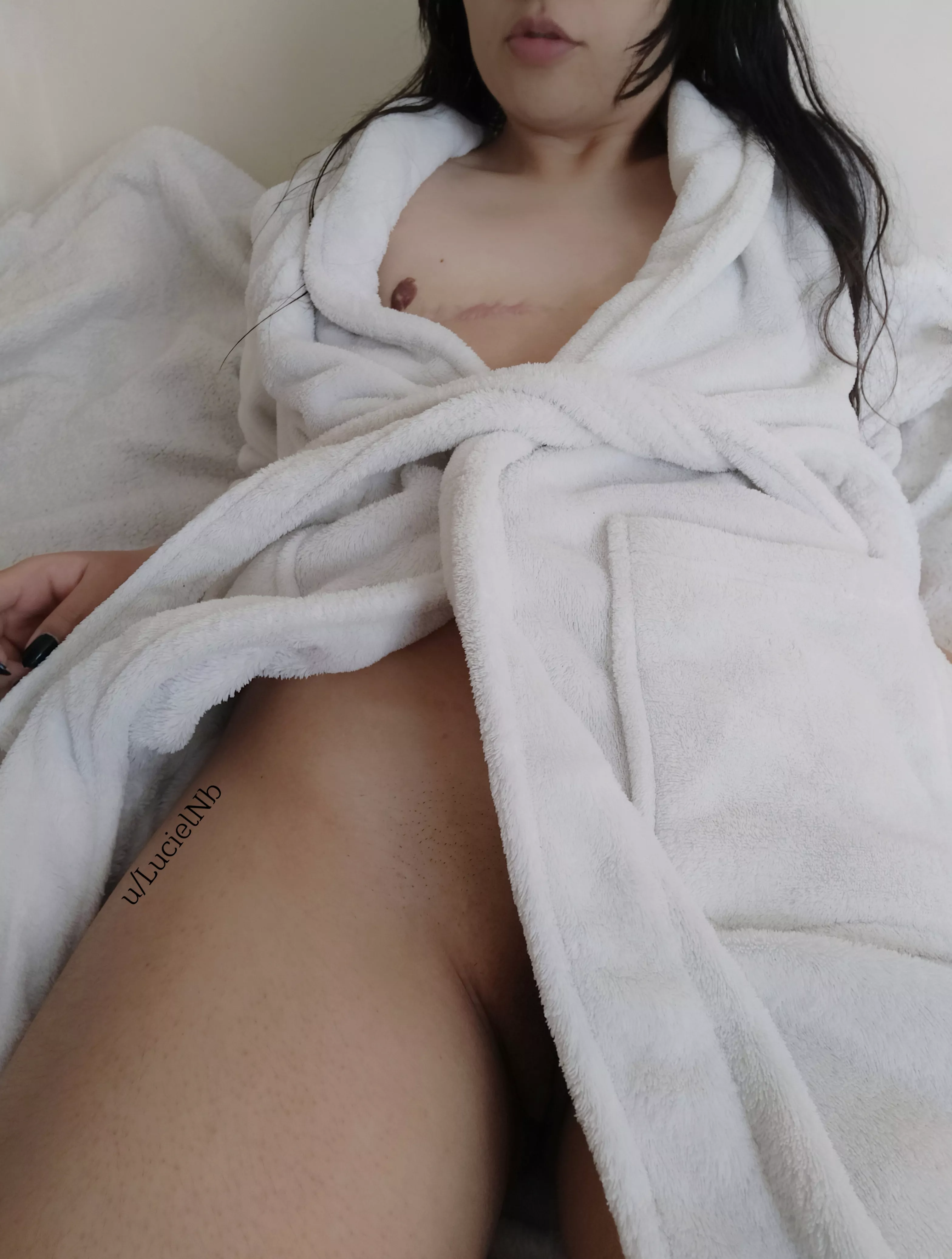 Just took a shower ;)