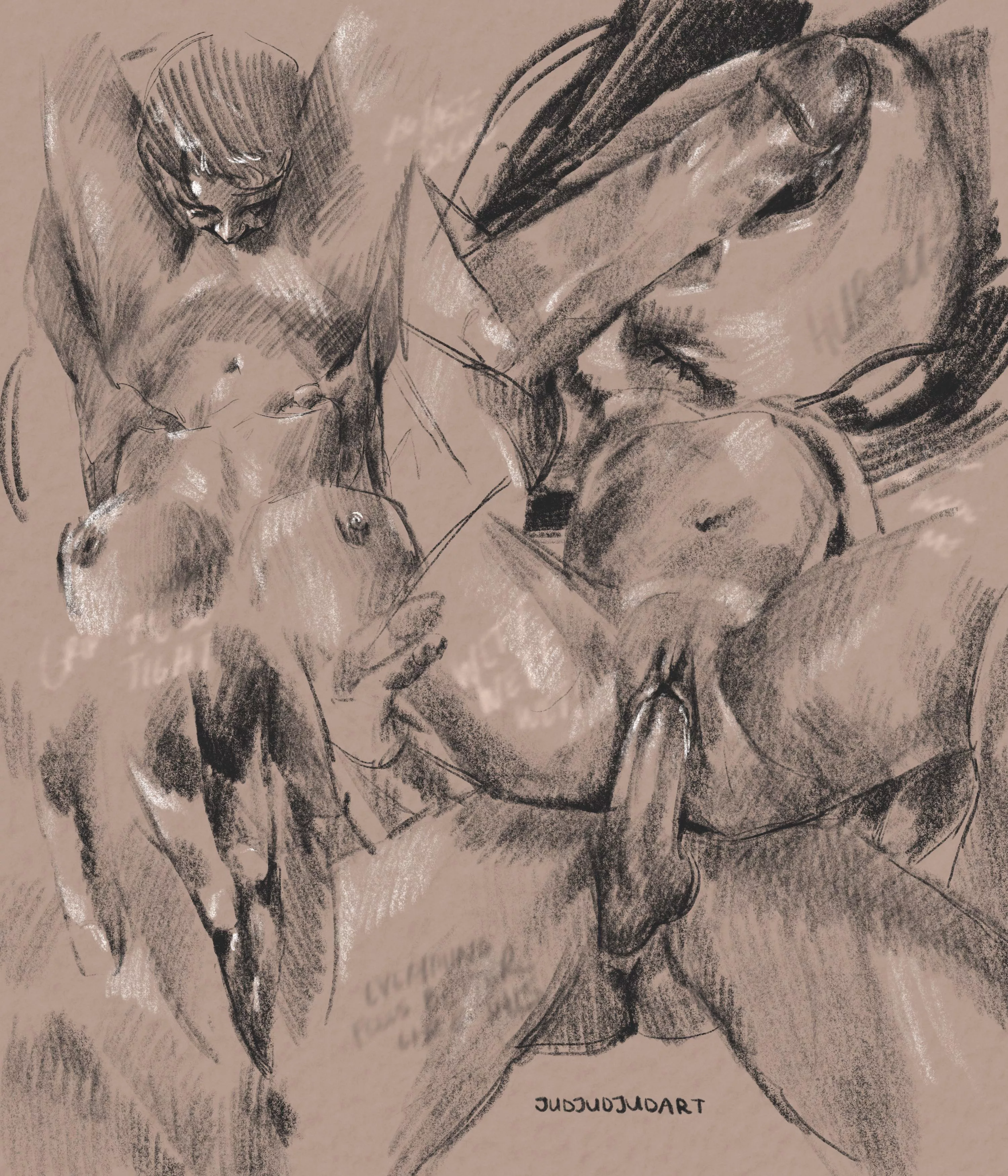 Messy doodles by me, DM for commissions