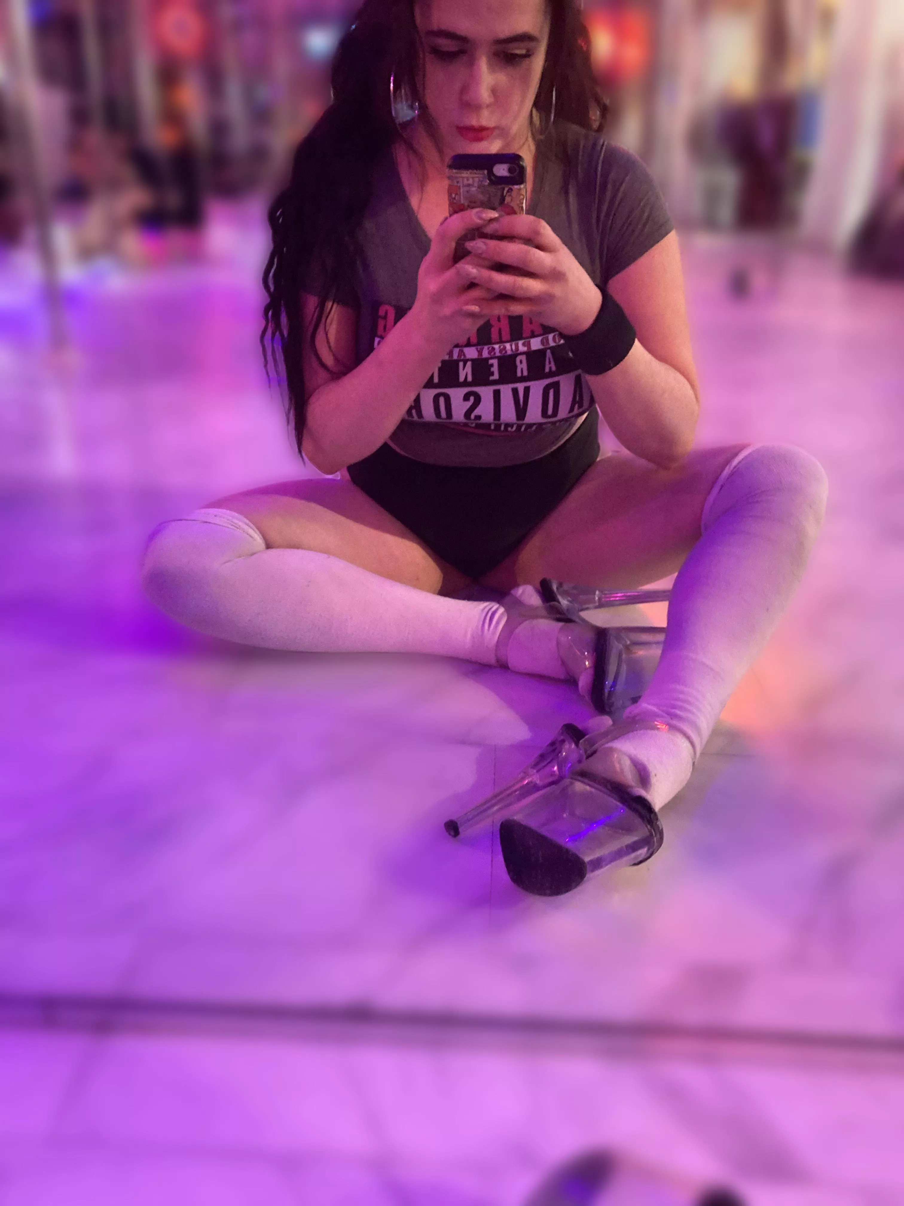 Pigtails and knee socks