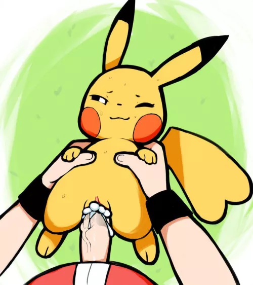 Pika creampie (Notepaddy) [MF]