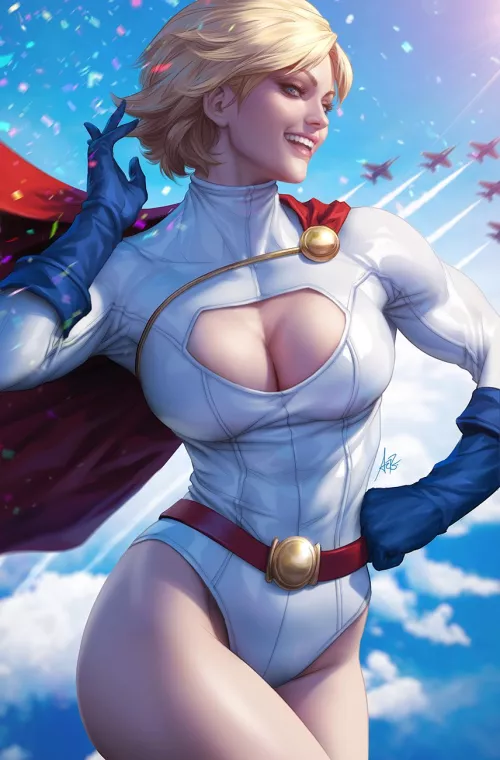 Power Girl variant by ArtGerm [ Power Girl Special #1 ]