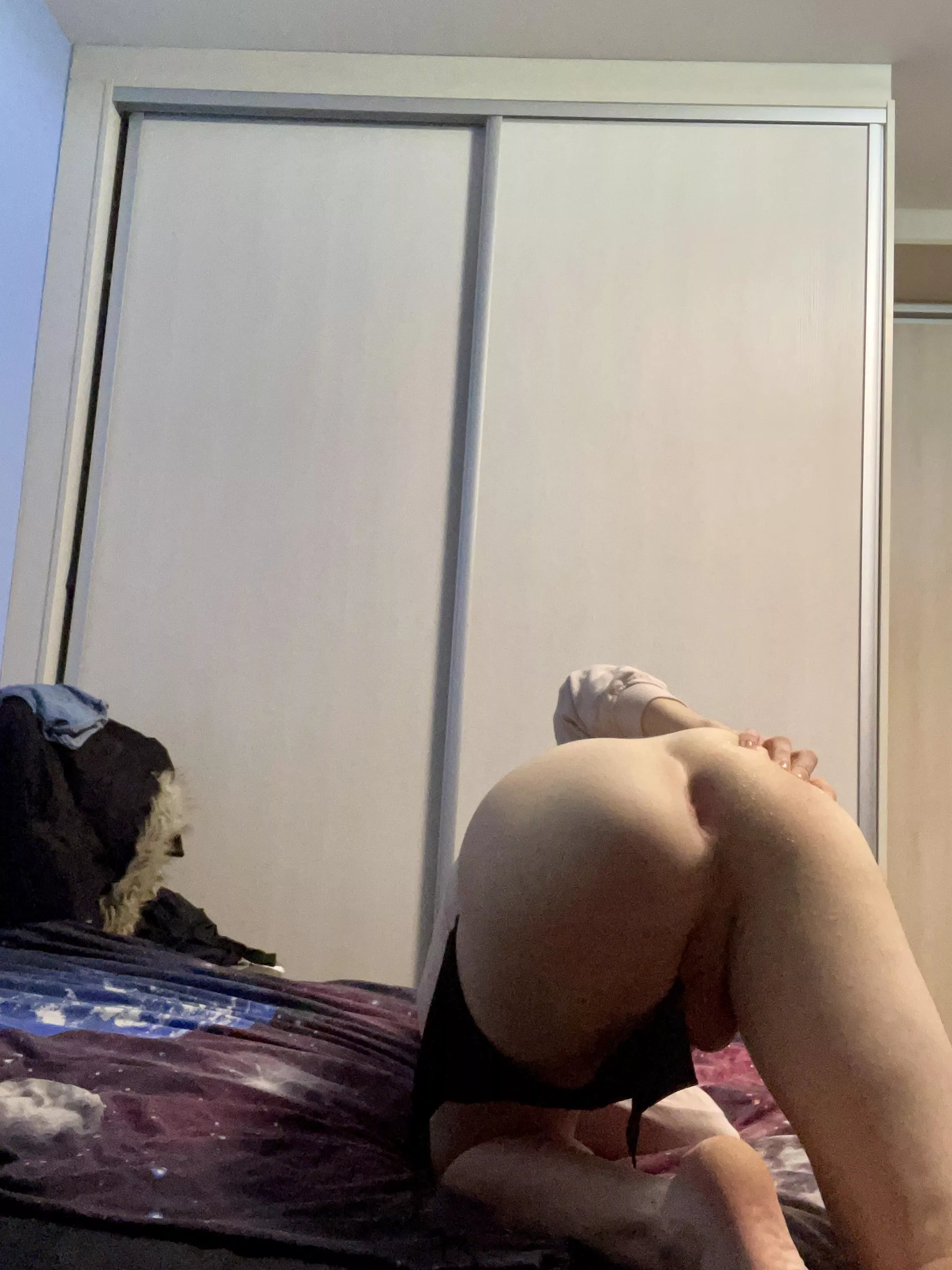 Ready for a huge cock or dildo🤤😇