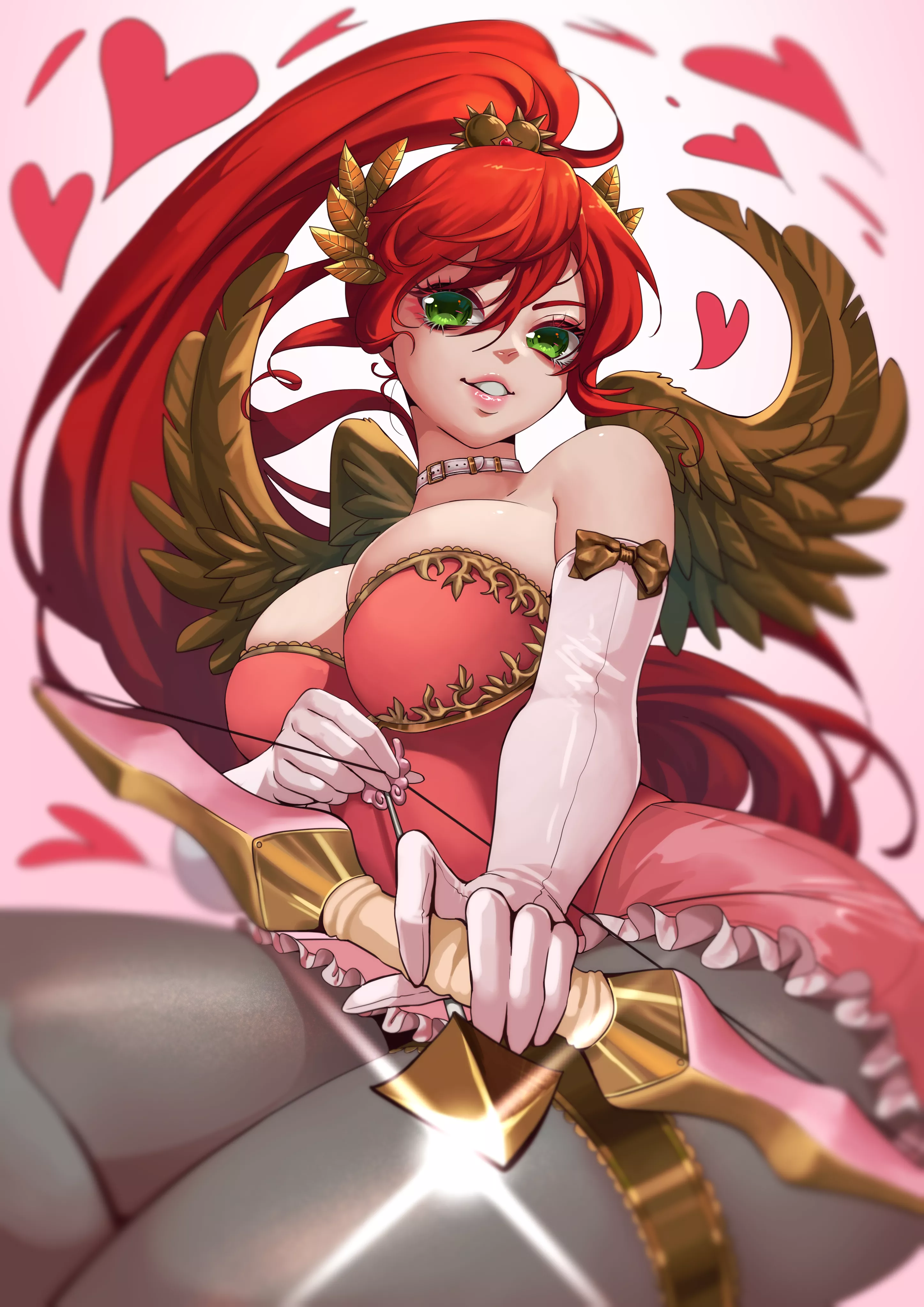 Sexy cupid Pyrrha (lillica) [rwby] commissioned by darkrobbe1