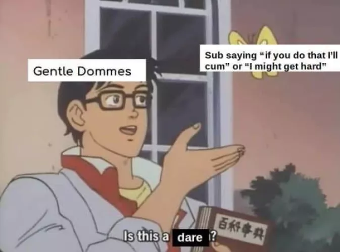 So yes, meme. But does anyone have any recommendations on chastity device for a big balled guy? I’ve googled it, but it always redirects to whatever online sex shop paid highest for the ad spot. Can’t seem to find one with a ring that will fit decent