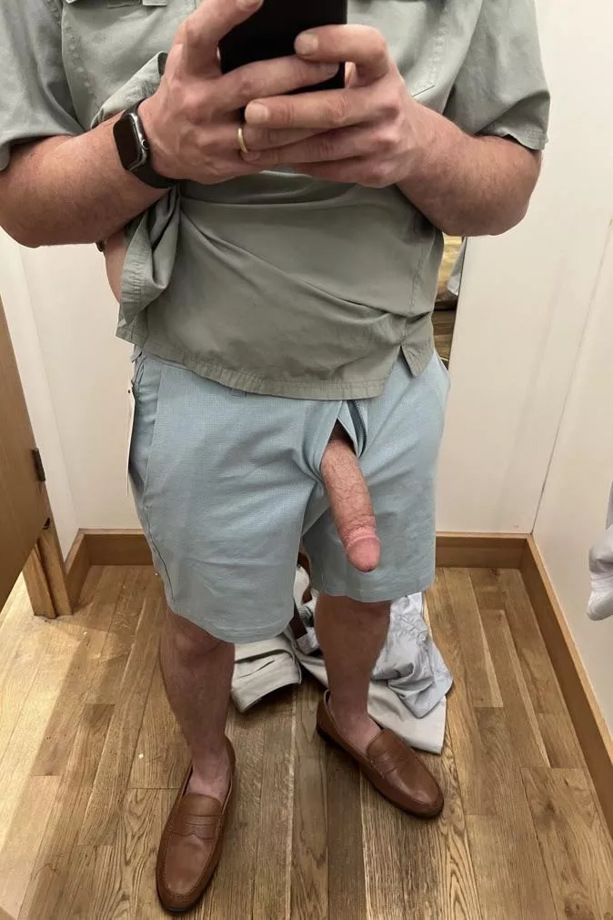 Wanna join me in the dressing room?