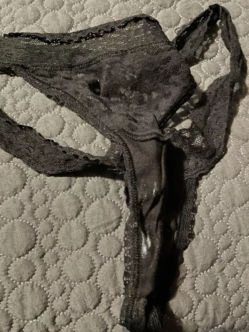 Wife just jumped in the shower…still wet and sticky! 😊