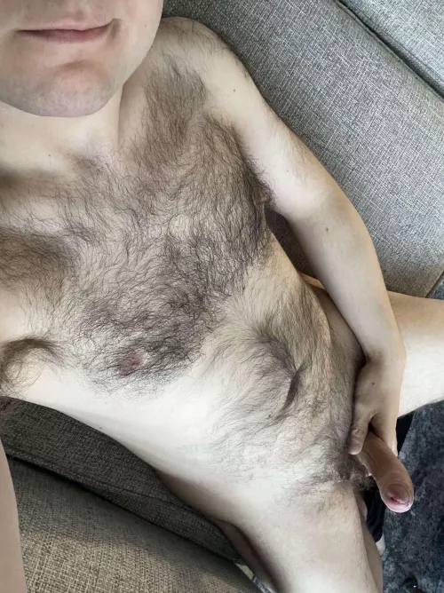 Anyone want my hairy body and hard cock?