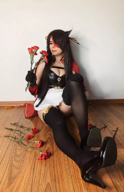 Beidou Maid version by ei_cosplayy