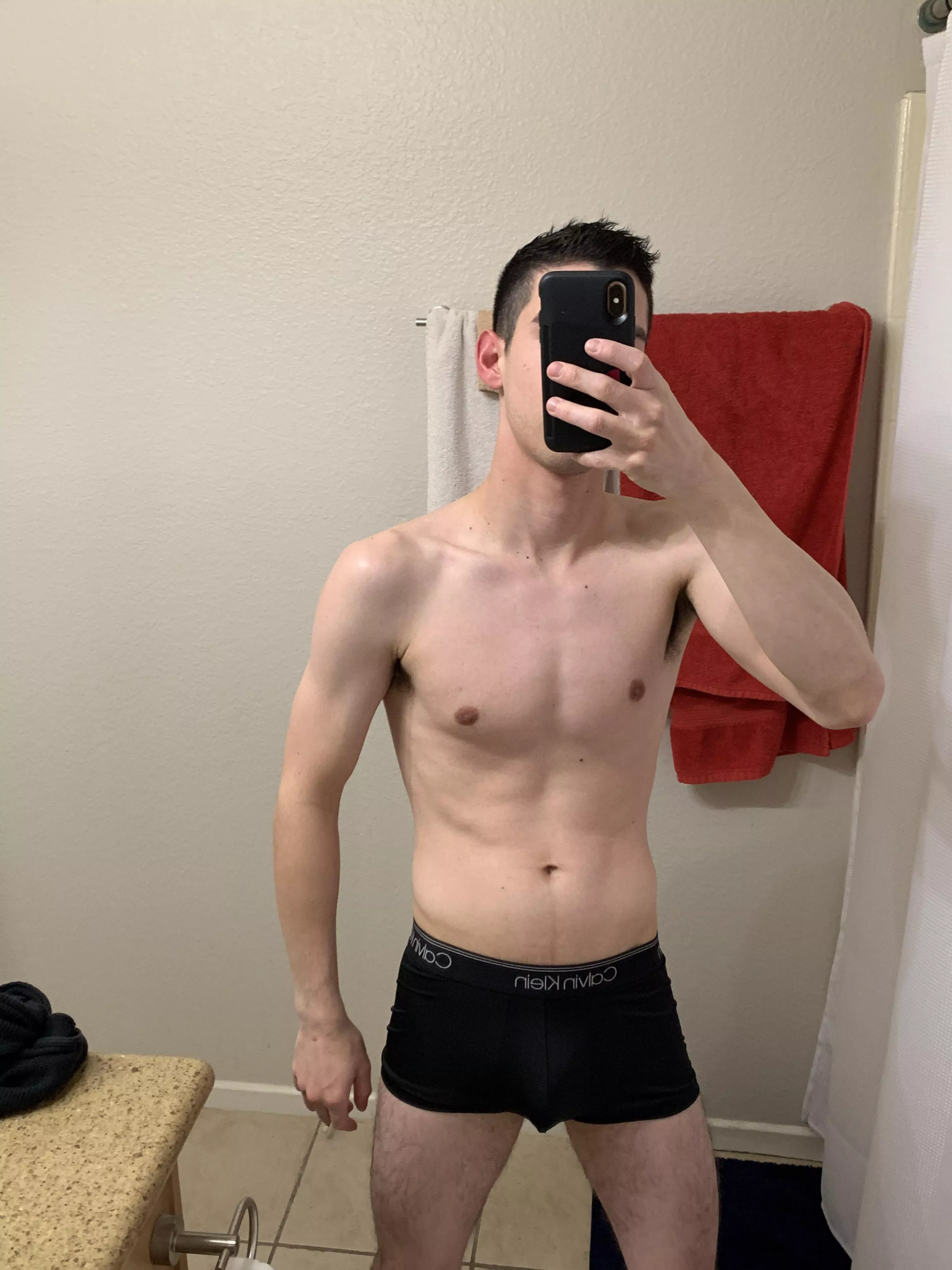 Calvin Klein trunks always feel great