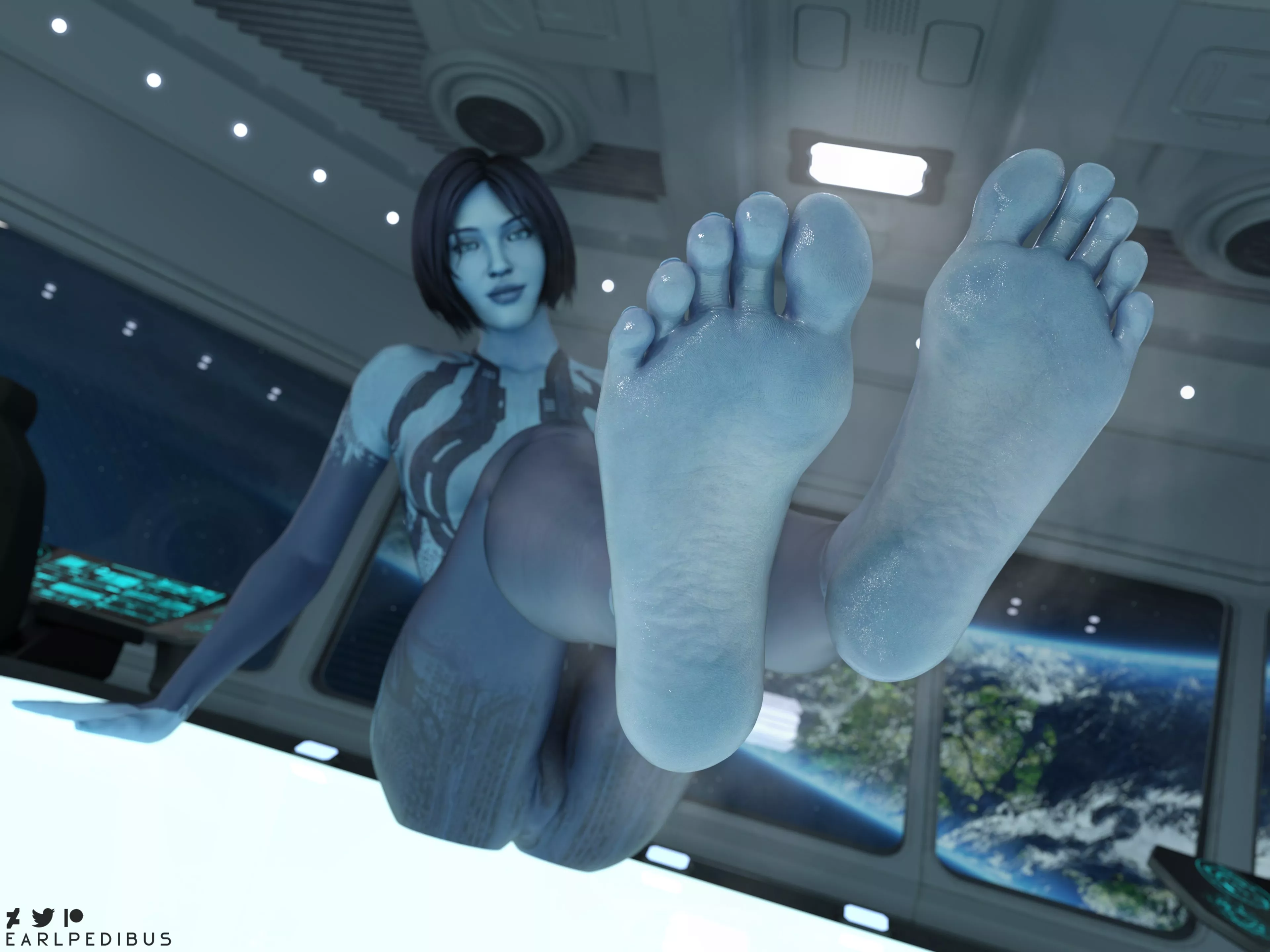 Cortana Soles (Earlpedibus) [Halo]