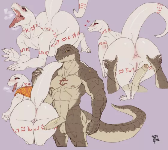 Crusch Lulu absolutely craving it [F] (reptilian orbit)