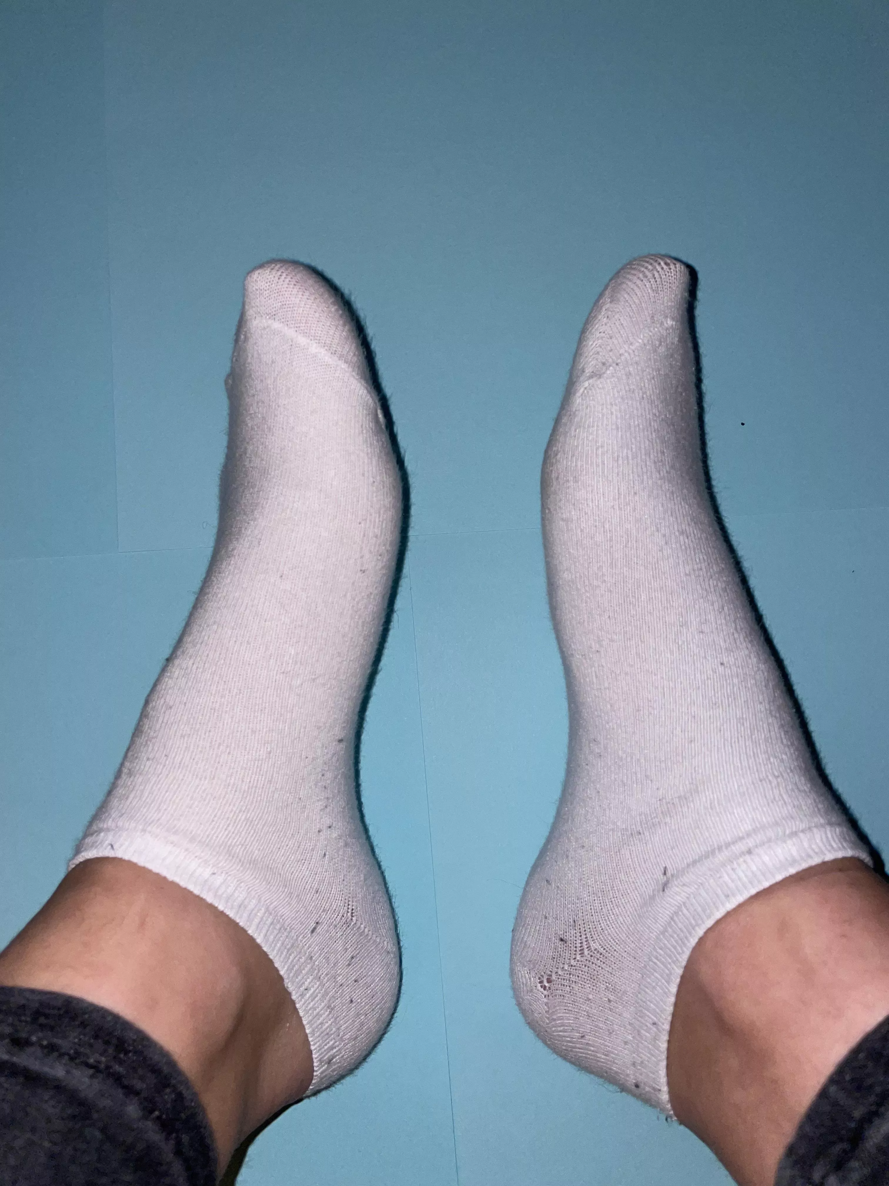 Do you like my white socks today?