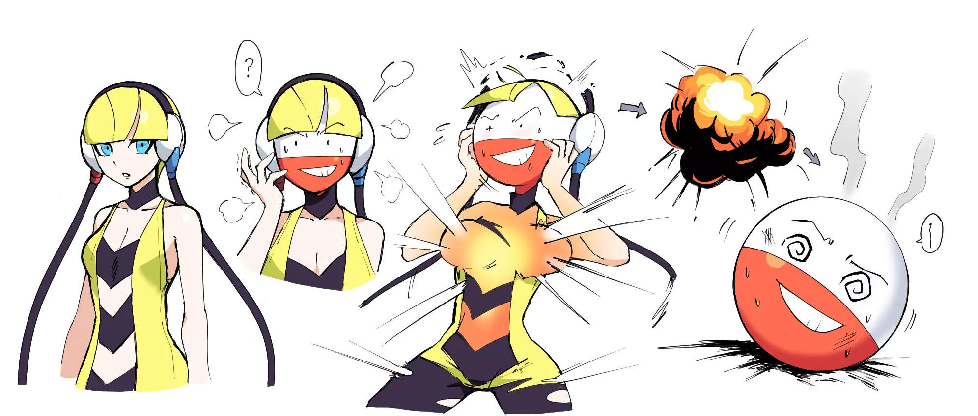 Elesa Explodes in Popularity (Electrode TF) by Mopan