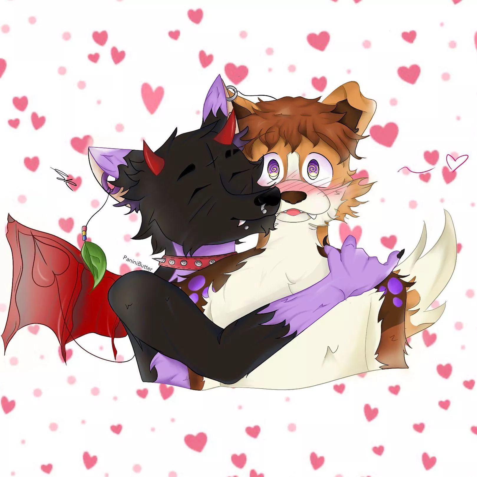 Furry valentines comm :3