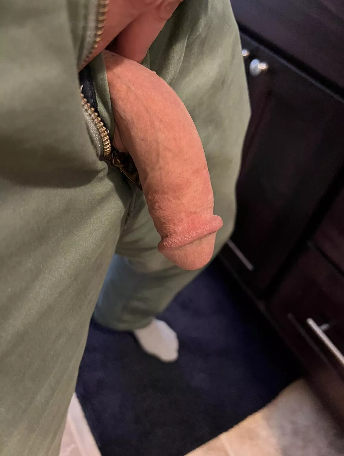 Hanging out literally