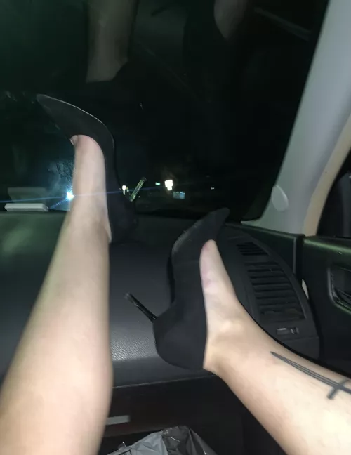 Heels on the dash