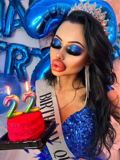 I got 22 today, it’s my day, day of the queen