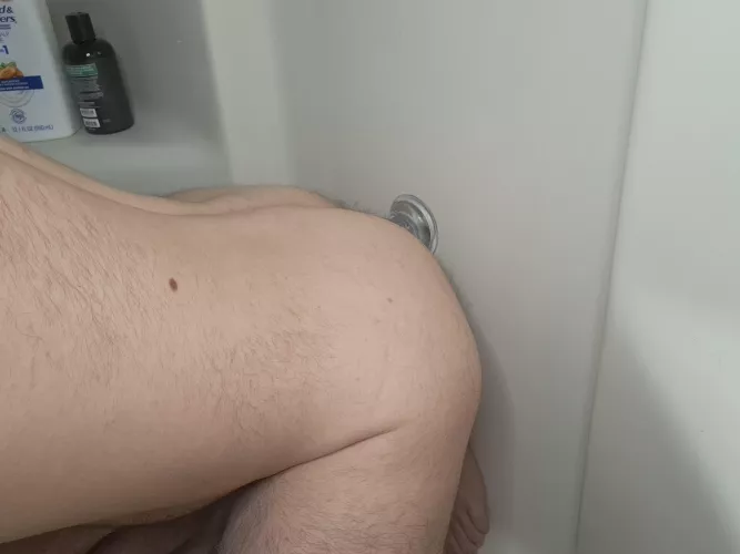 I got to have some fun in the shower today.