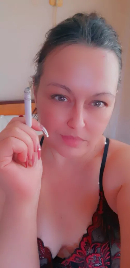 I smoke naked sometimes. I even record it.