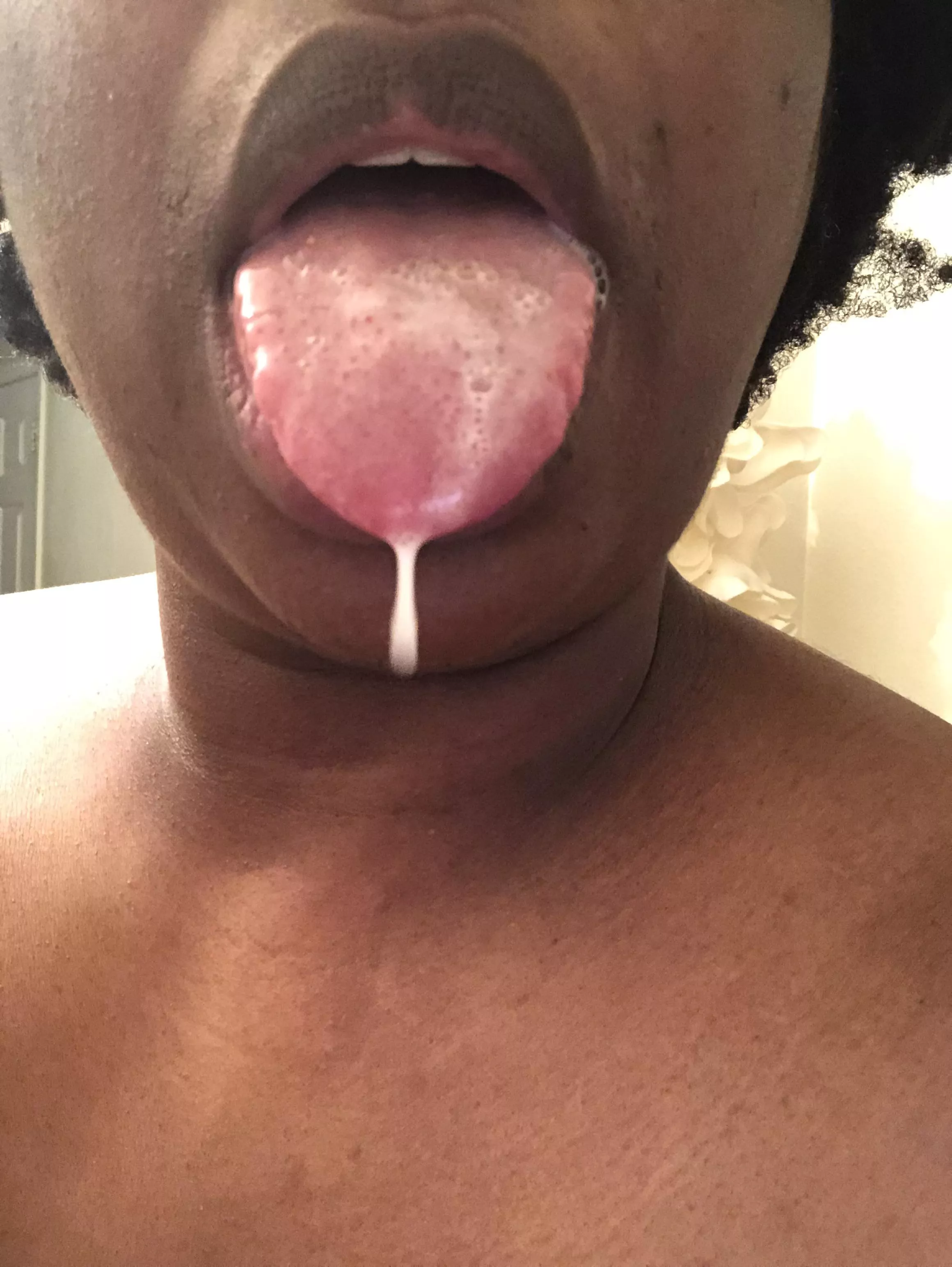 I want to drool all over your cock