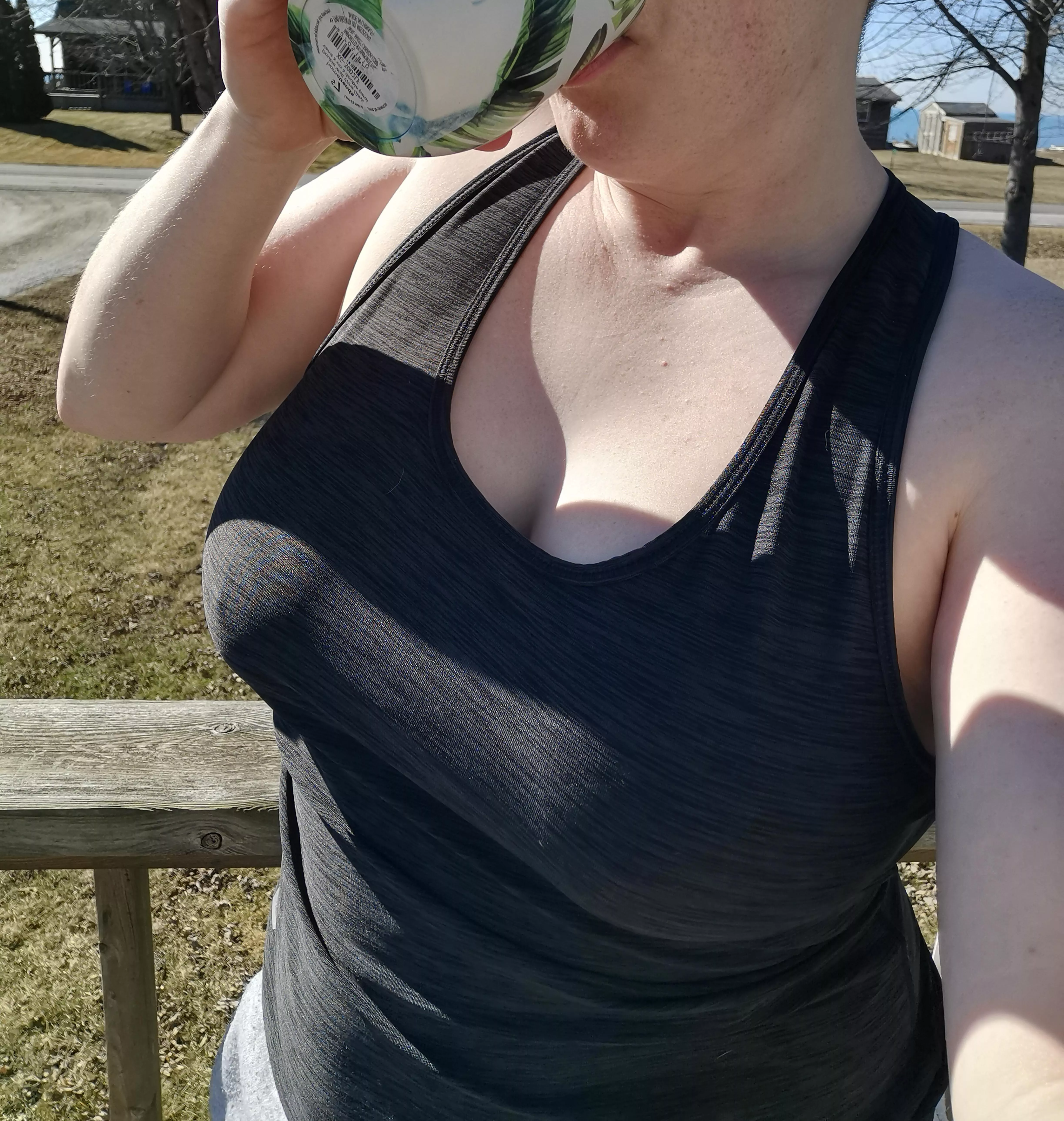 Join me for coffee on the deck