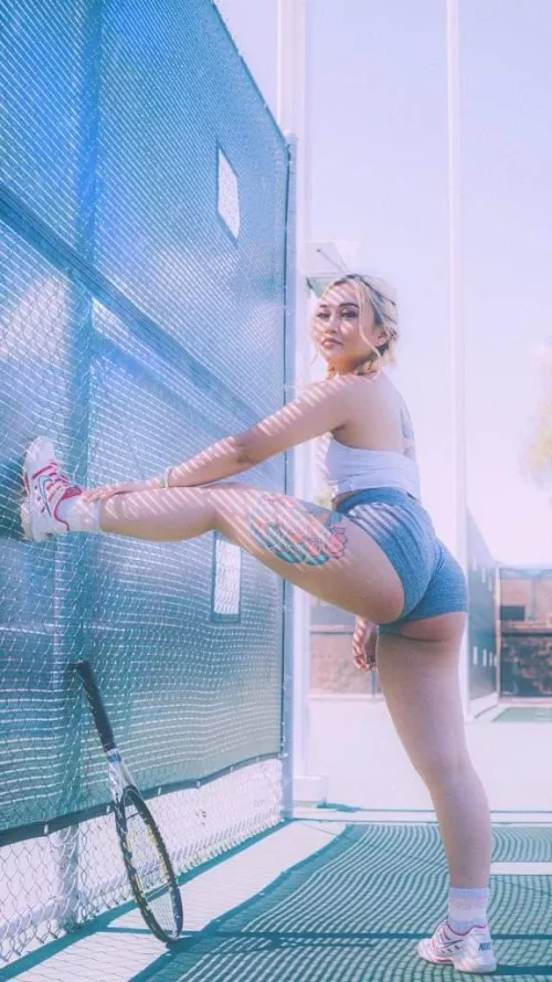 lets do some stretching first.