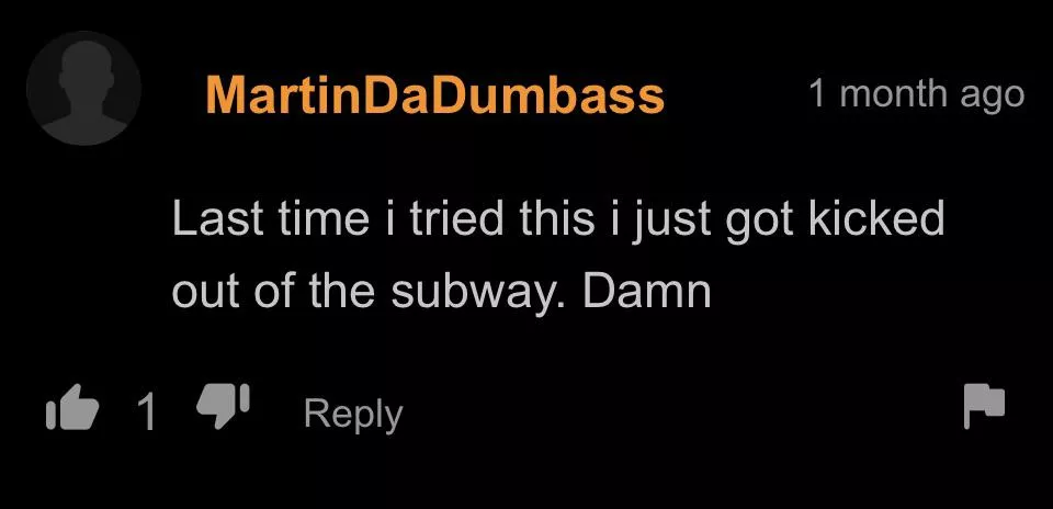 Maybe next time think...