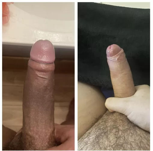 MissionAd8489 made my white cock look tiny next to his BBC