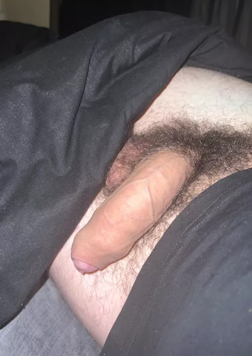 My big cock leaking. How’s my bush looking??😏🍆Dms open😈