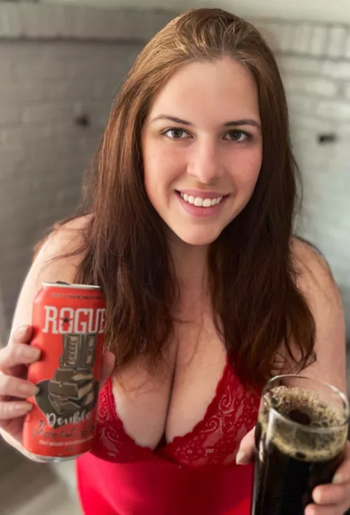 My first time trying a stout from Rogue and it was tasty.