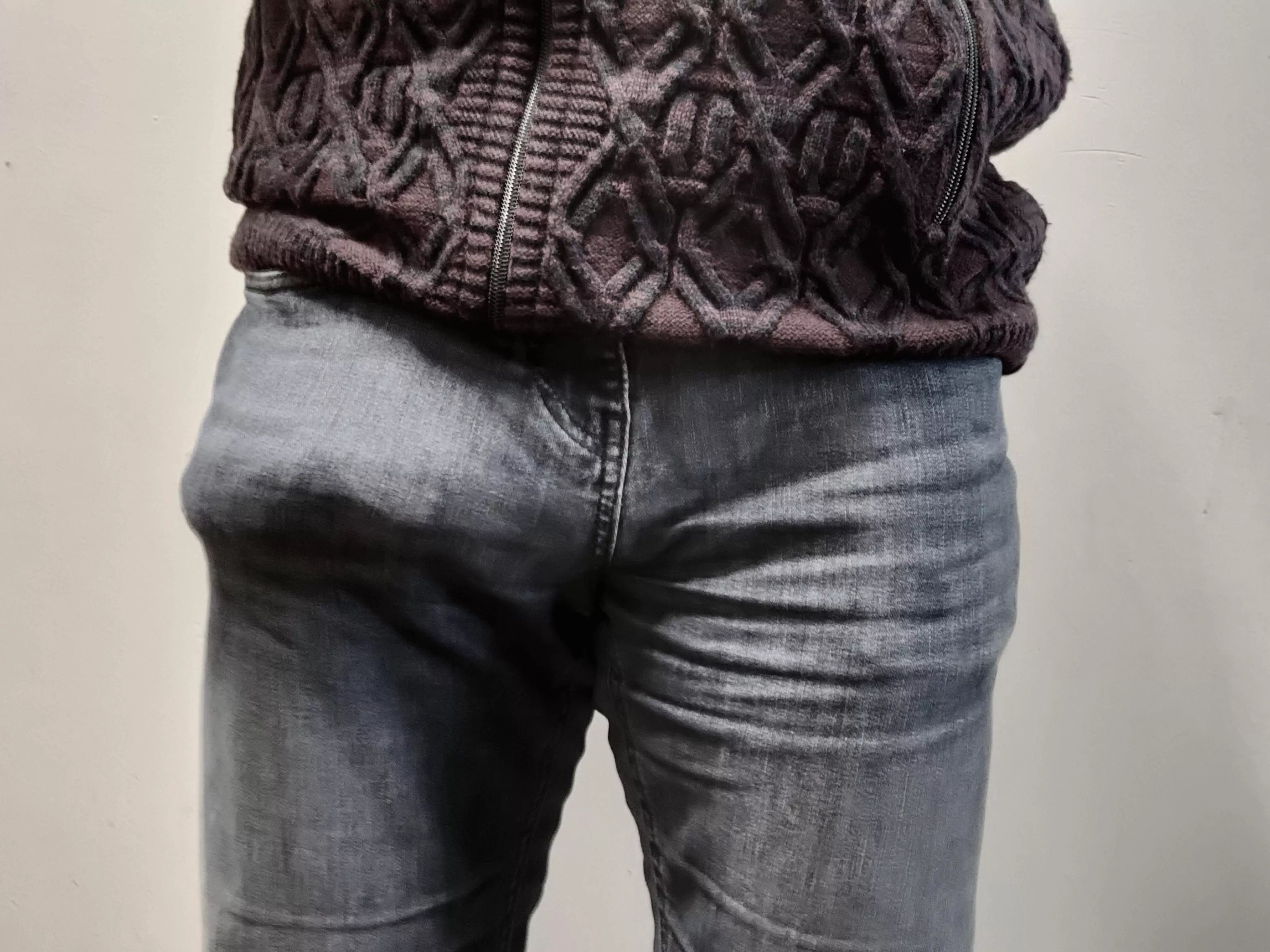 My humble almost fully hard bulge 🙂