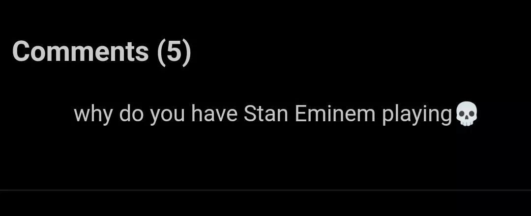 not a fan of Eminem