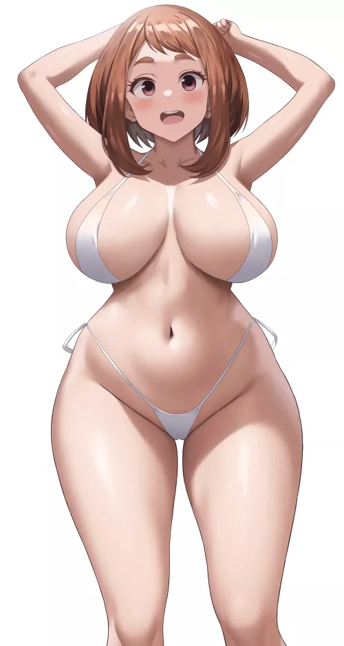 Ochaco in a nice bikini